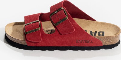 Bayton Pantofle 'Atlas' - písková / ohnivá červená / černá, Produkt