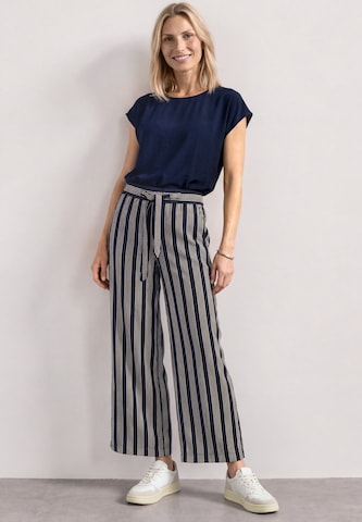 STREET ONE Loose fit Pants in Blue: front