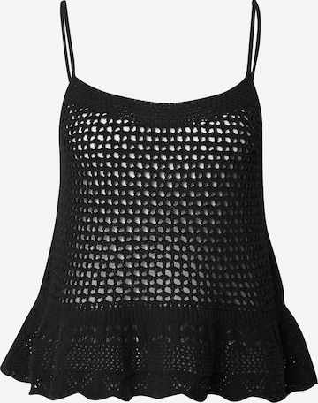 ONLY Knitted top in Black: front