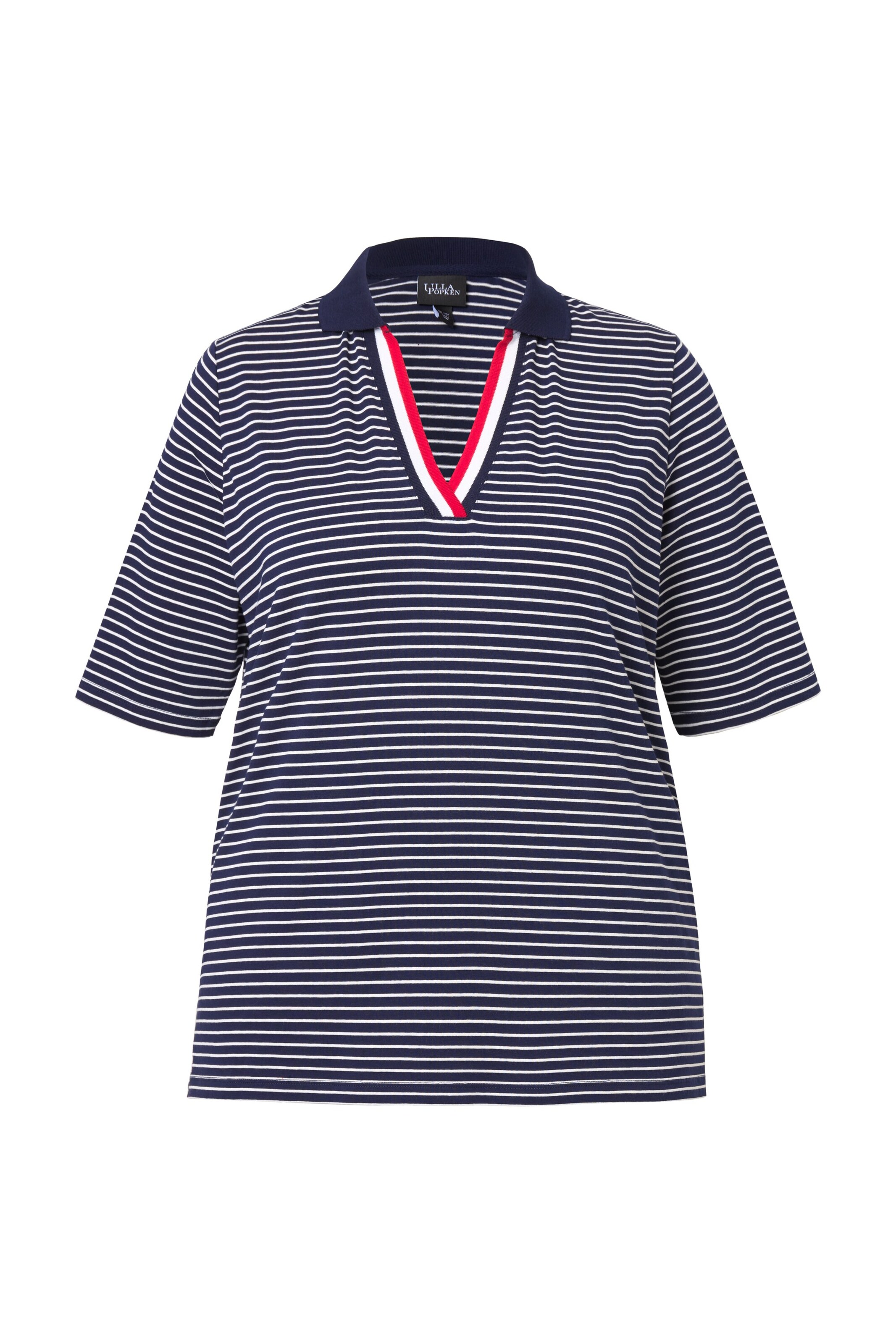 Ulla Popken Shirt in Blau: Vorderseite