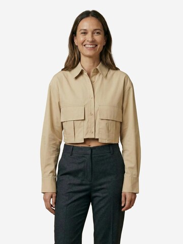 My fashion Shirt in Beige: front