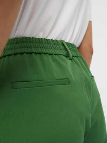 OBJECT Wide leg Pants 'LISA' in Green