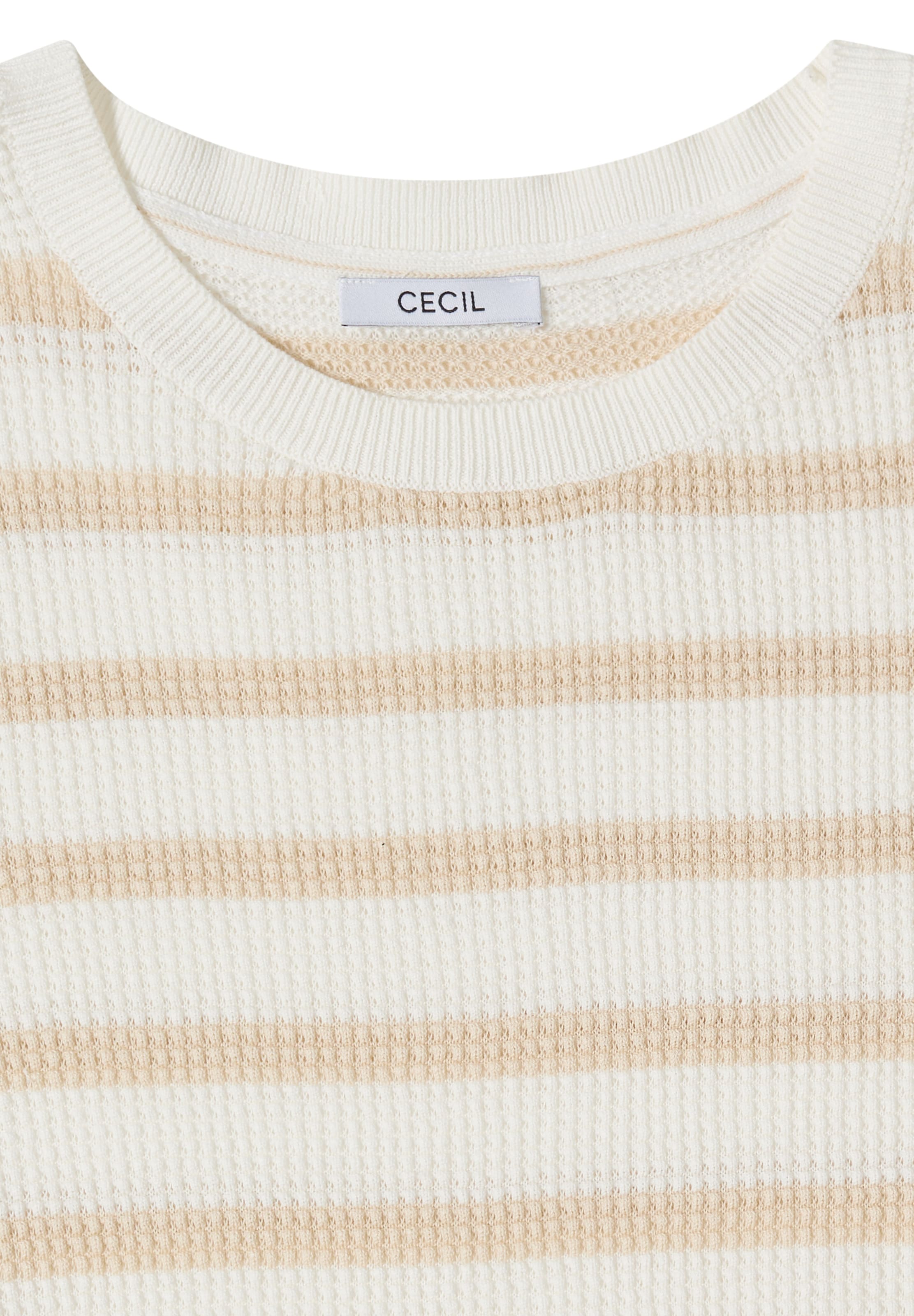 CECIL Pullover in Beige