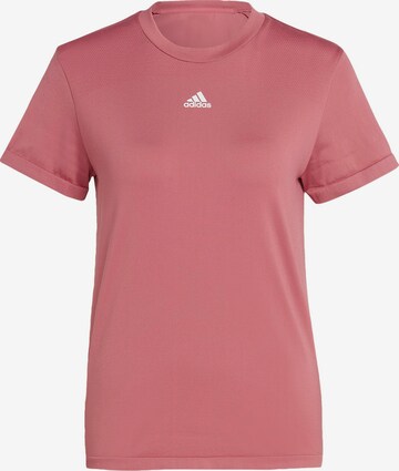 T-shirt fonctionnel 'Aero Seamless' ADIDAS SPORTSWEAR en rose : devant