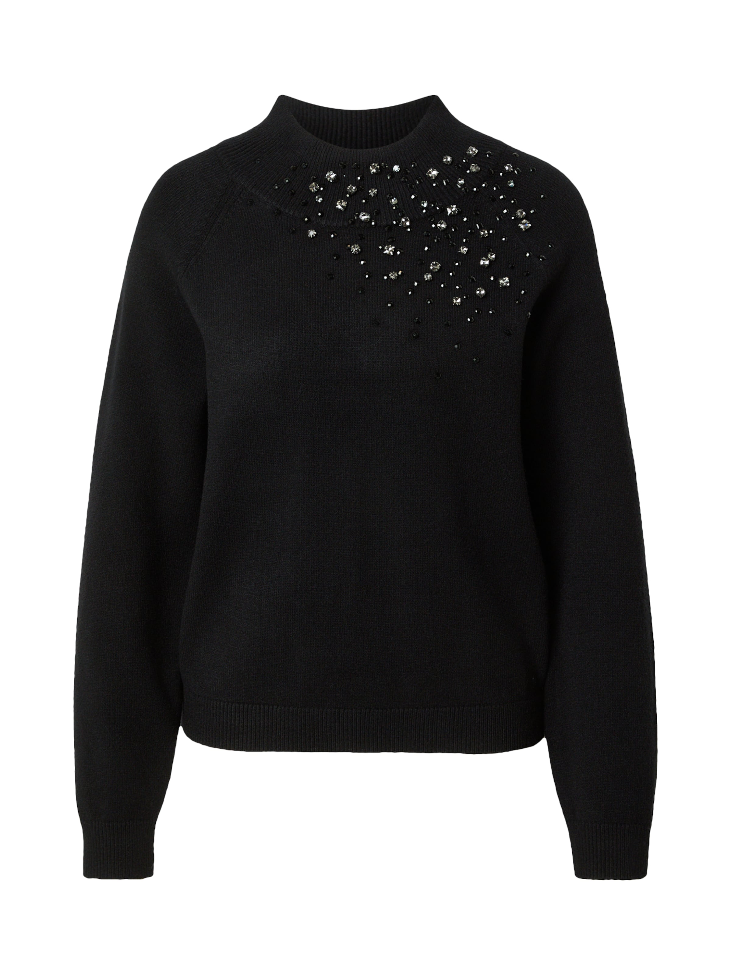 Pull-over monari en noir : devant