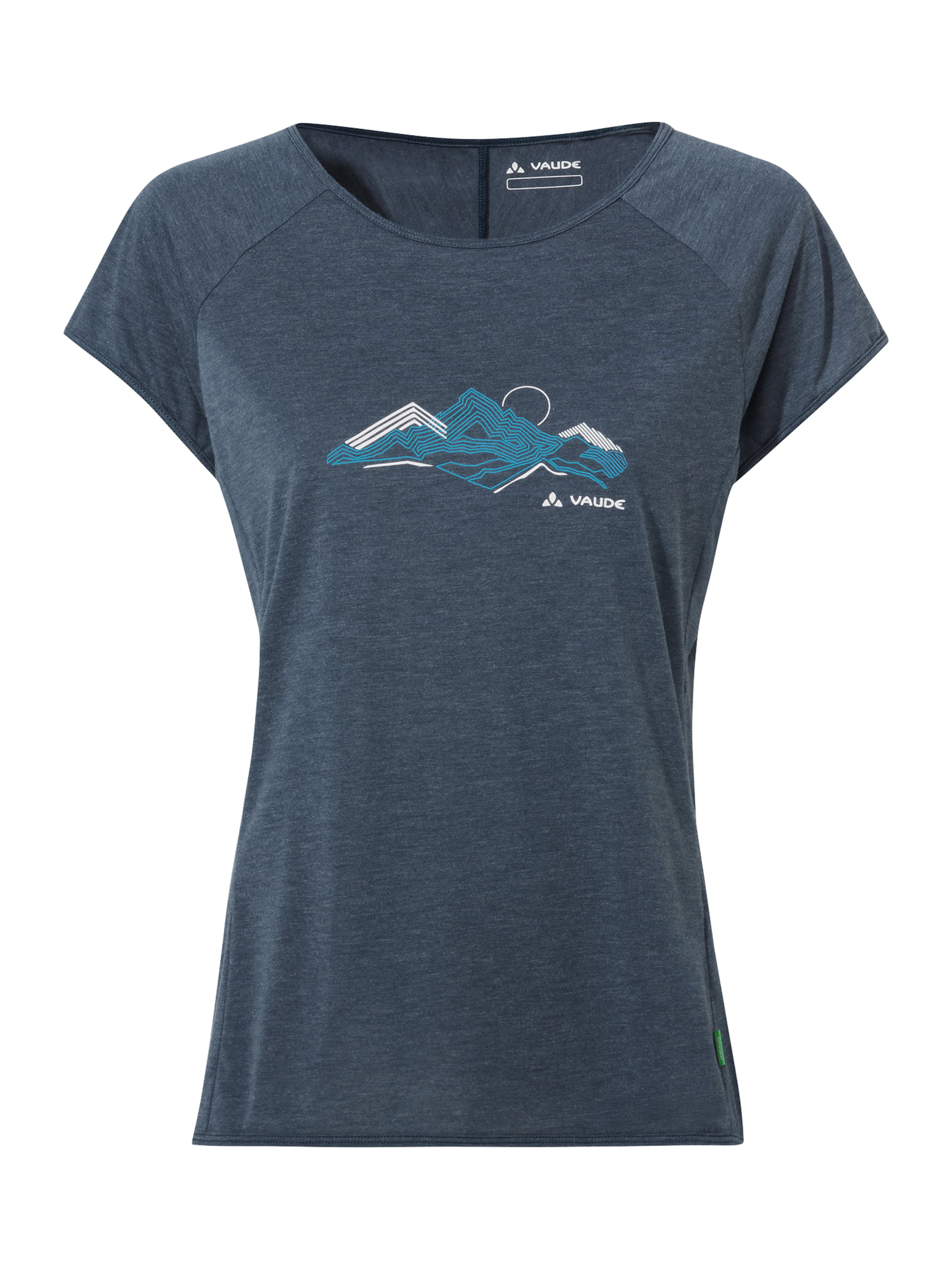 VAUDE Performance shirt 'Tekoa II' in Blue: front