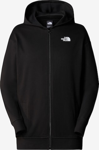 THE NORTH FACE Sweatshirt in Black: front