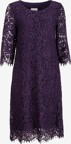 HELMIDGE Cocktail Dress in Purple: front