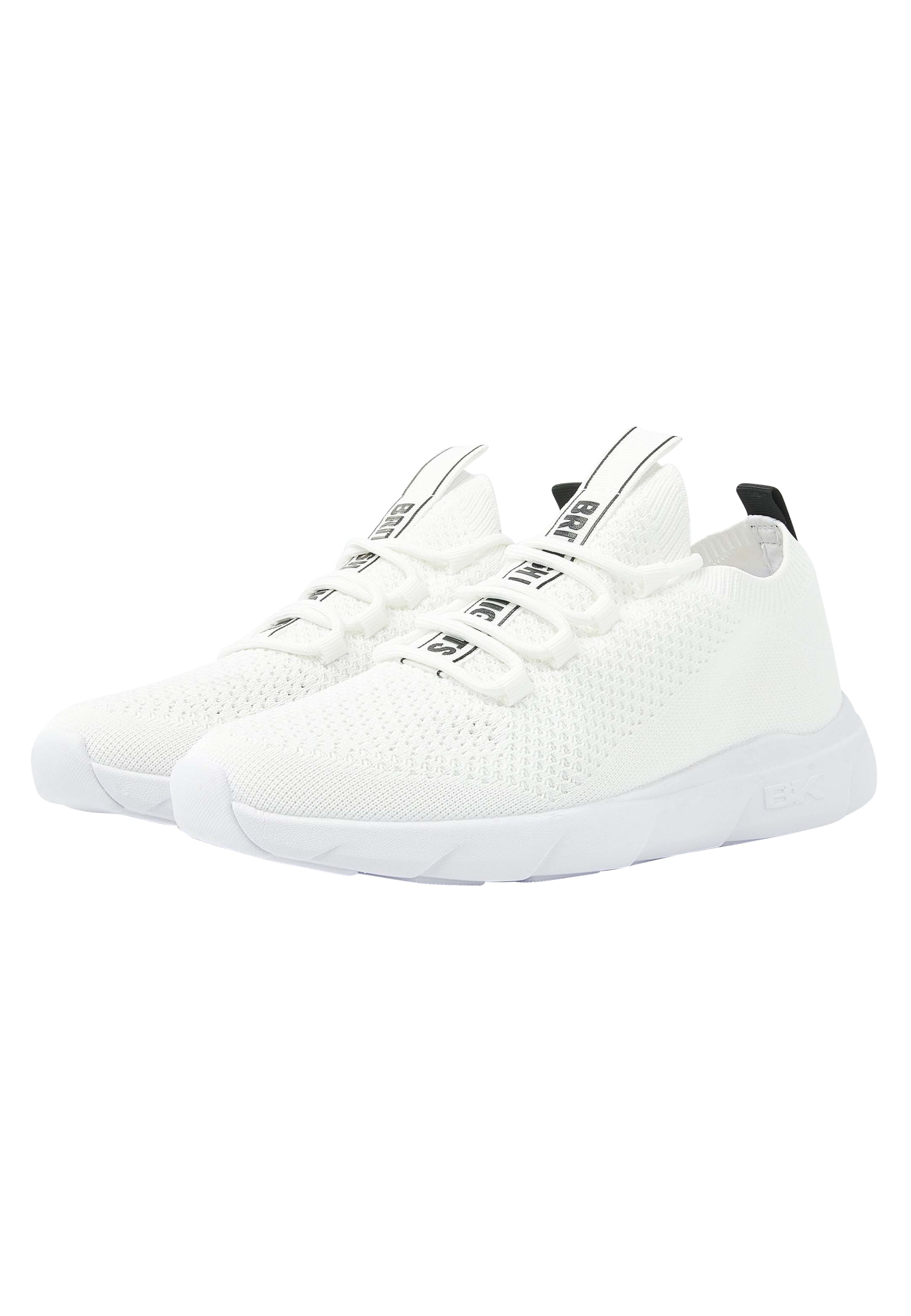 Baskets basses ' FEED ' BRITISH KNIGHTS en blanc : devant