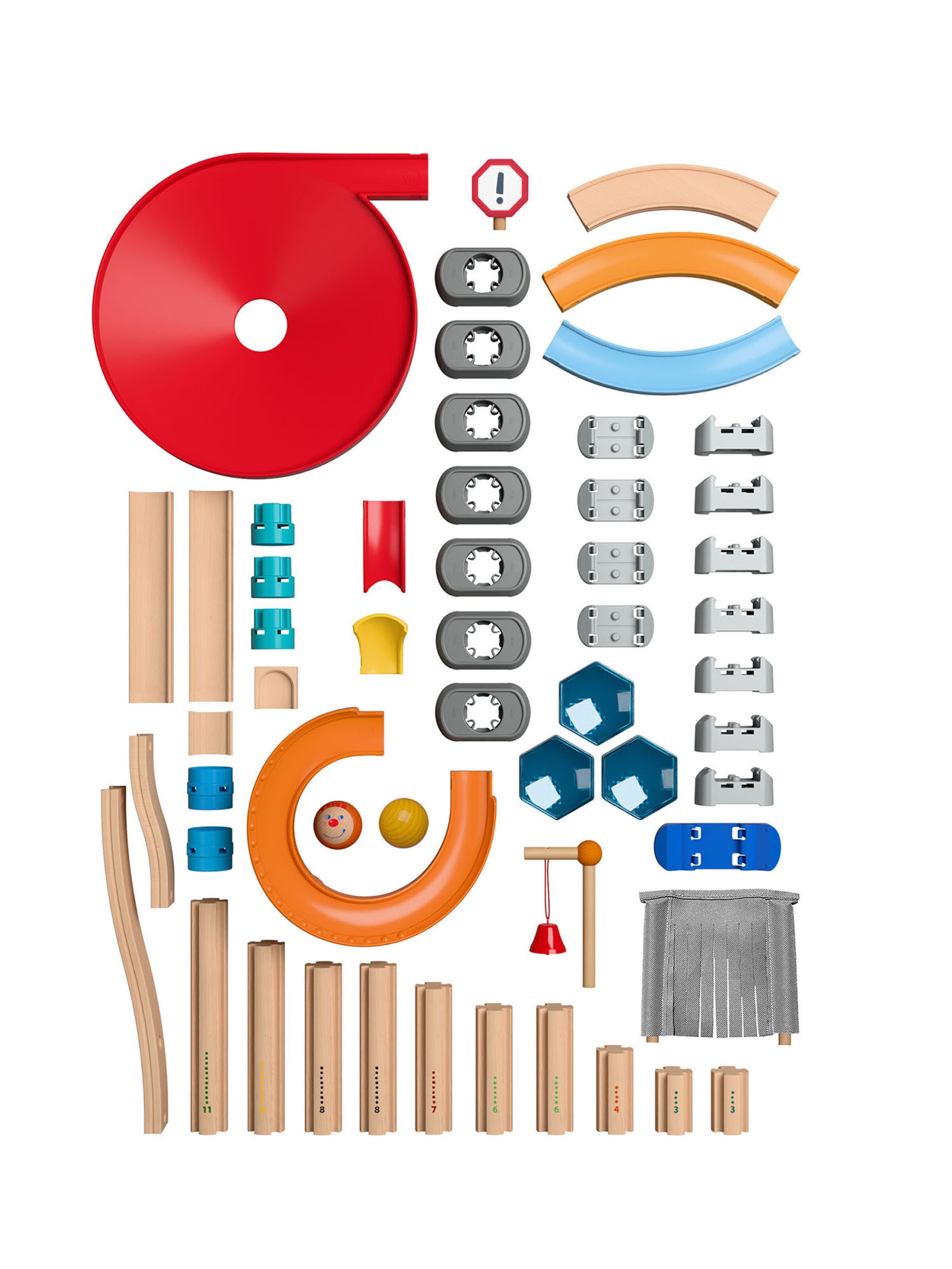 HABA Spel ' Kullerbü Kugelbahn Baukasten ' in Gemengde kleuren