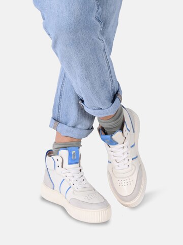 Crickit High-Top Sneakers ' MARWA ' in White: front