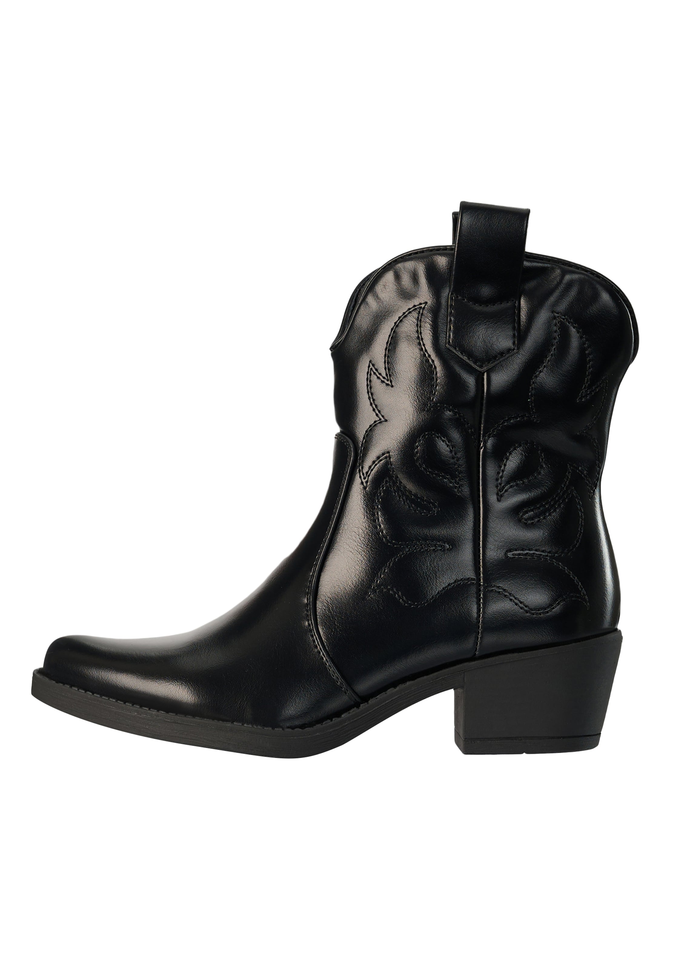 Bottes de cowboy Salinyang en noir