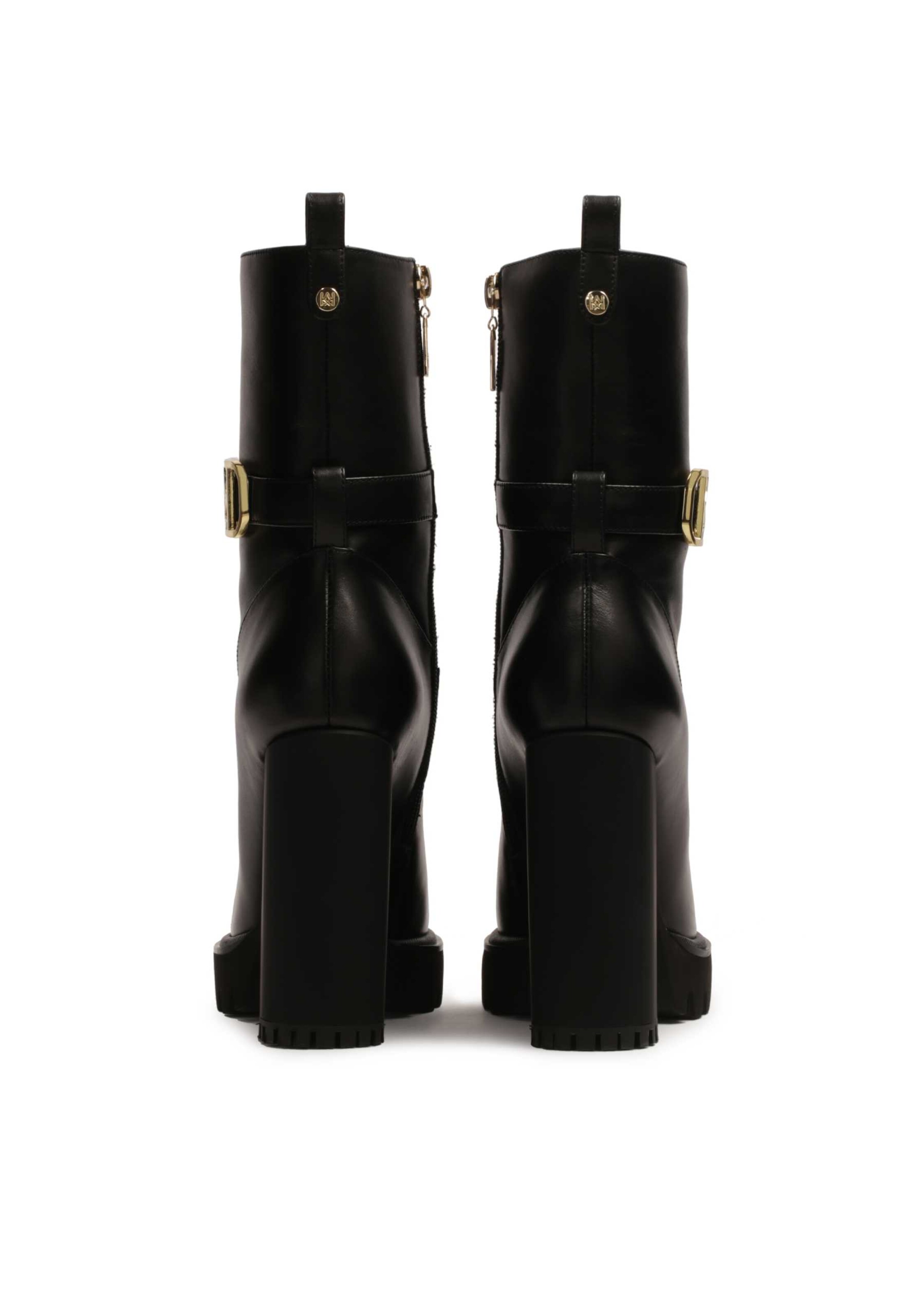 Kazar Rövid szárú csizmák - fekete