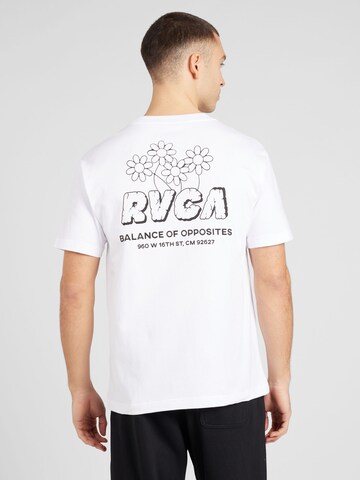 RVCA T-shirt 'GARDENER' i vit