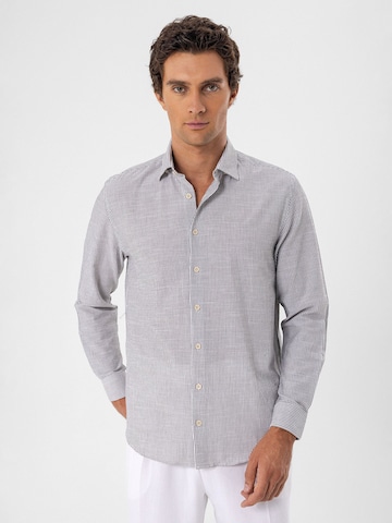 Regular fit Camicia di Antioch in grigio: frontale