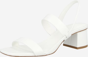 & Other Stories Sandali s paščki | bela barva: sprednja stran