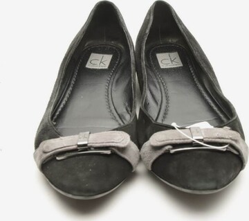 Calvin Klein Flats & Loafers in 39 in Grey