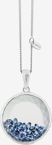 Astra Necklace 'ASTRA NIGHT SKY' in Silver: front