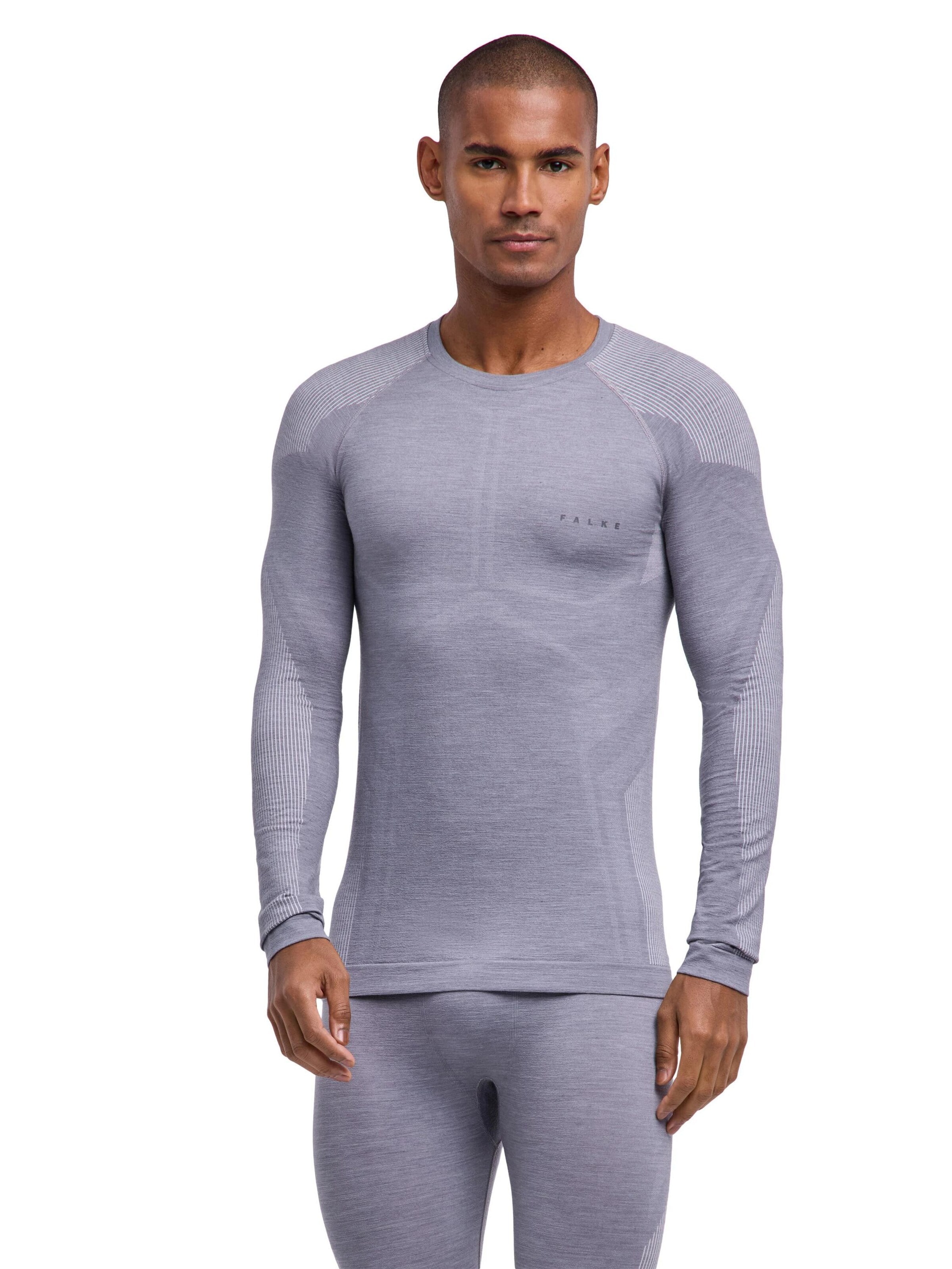 FALKE Funktionsshirt‌‌‌‌‌‌‌ in Grau: Vorderseite