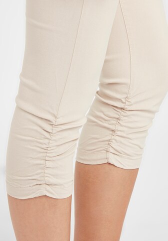 b.young Slimfit Caprihose 'BYKEIRA BYDIXI' in Beige