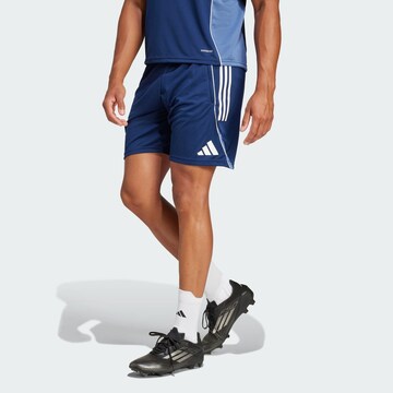 ADIDAS PERFORMANCE Regular Sportshorts 'Tiro 25 Competition' in Blau: Vorderseite