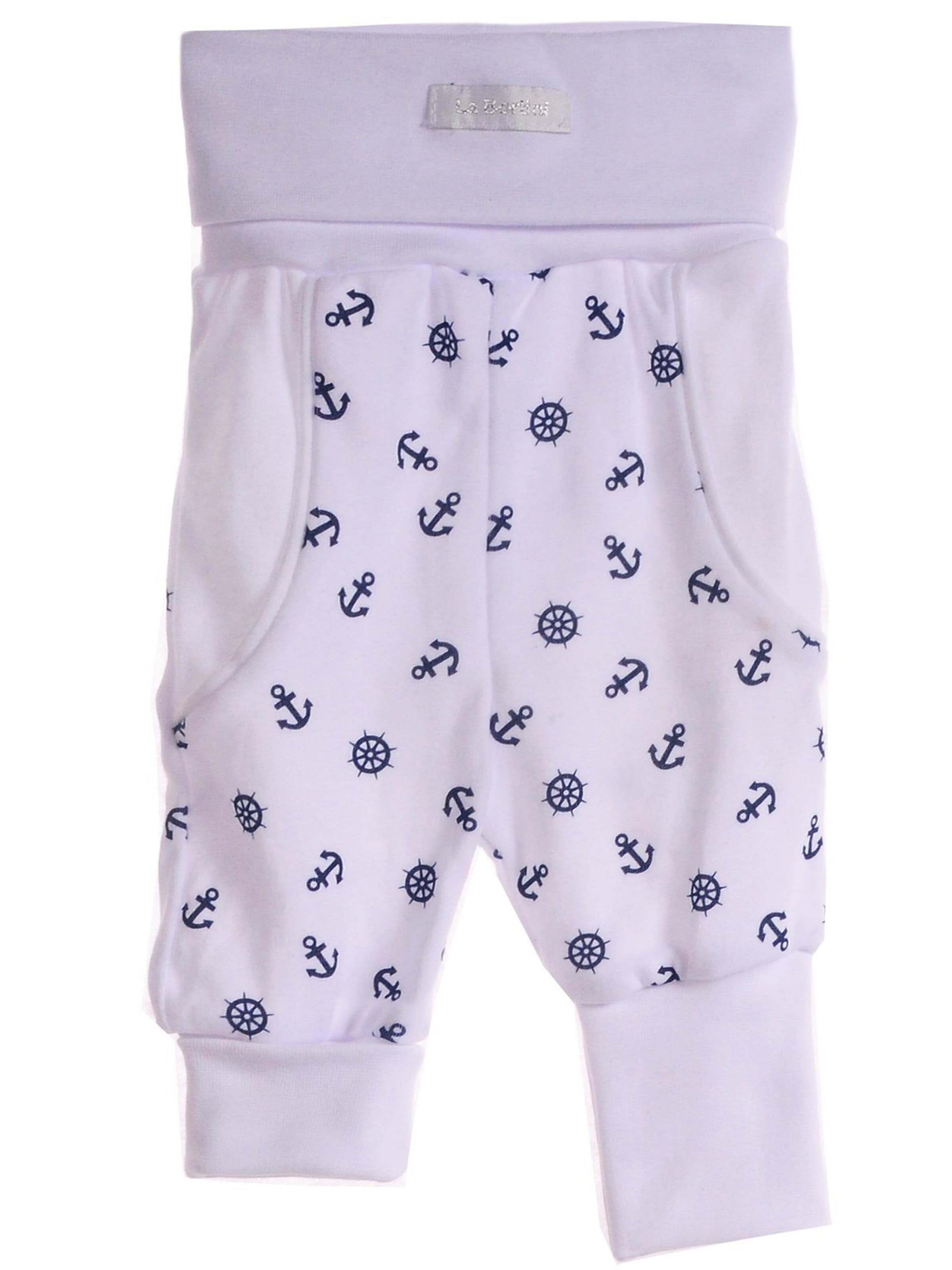 La Bortini Regular Pants in White: front
