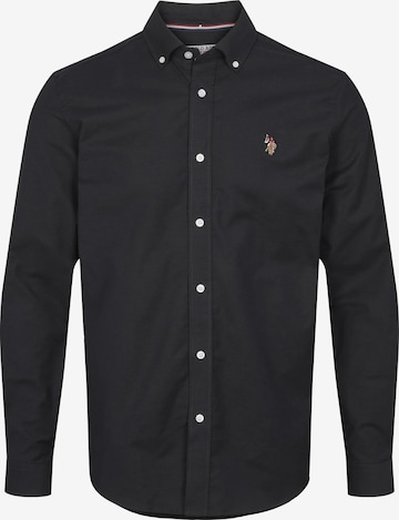 Chemise 'Esmar' U.S. POLO ASSN. en bleu : devant