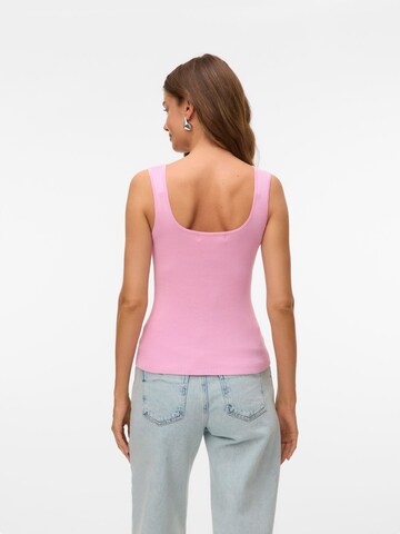 VERO MODA Knitted top 'VMWillow' in Pink