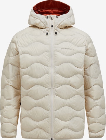 PEAK PERFORMANCE Winter Jacket 'Helium' in Beige: front