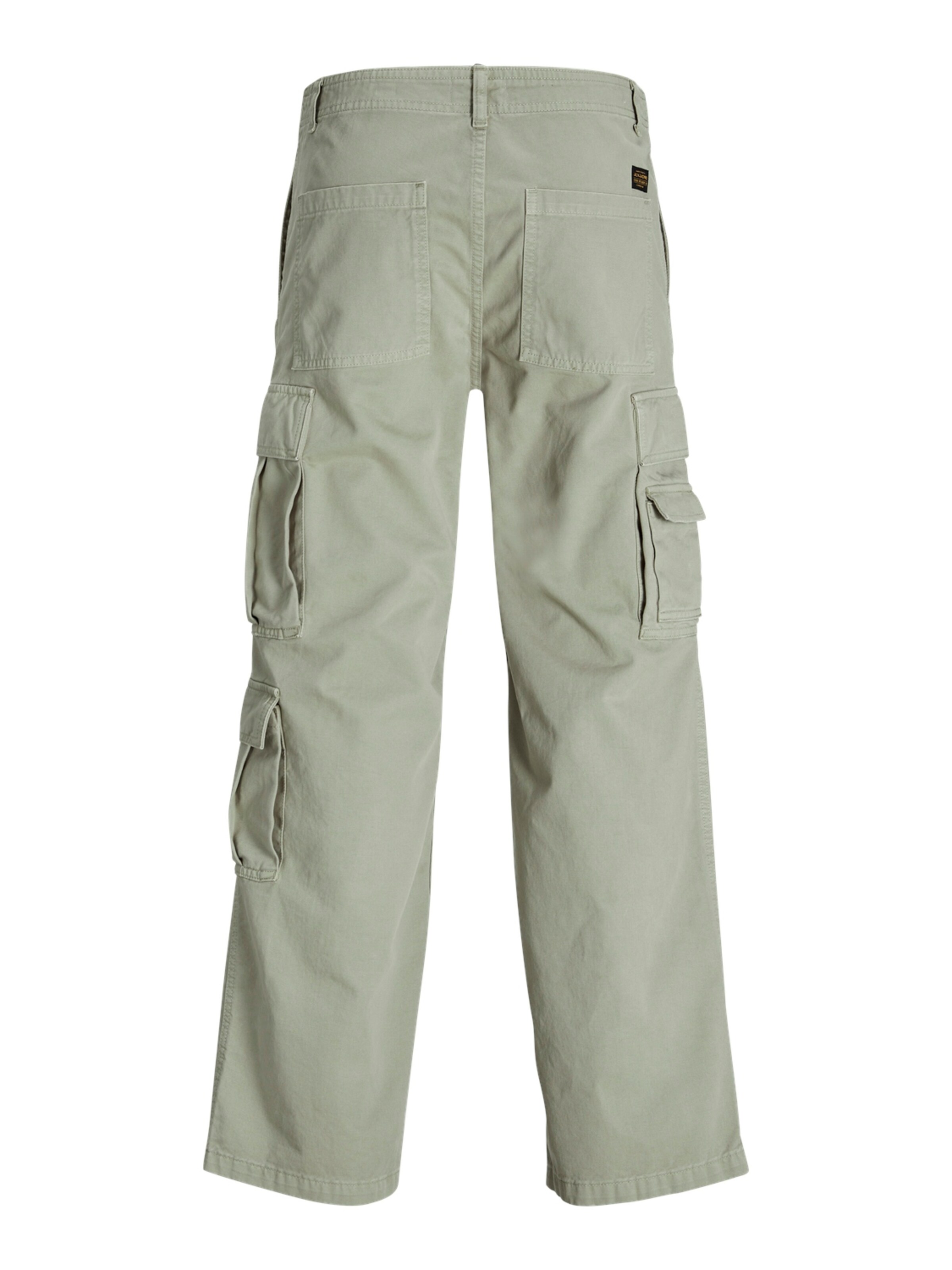 JACK & JONES Wide Leg Cargobukser i grå