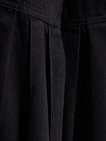 IT'S BASIC Wide leg Jeans 'Elephant Relaxed Mid Rise Jeans' in Black