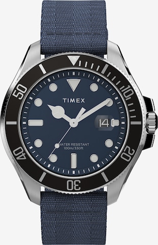 Montre à affichage analogique 'Harborside Coast' TIMEX en bleu : devant