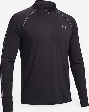 UNDER ARMOUR Toiminnallinen paita 'Velociti' värissä musta: etupuoli