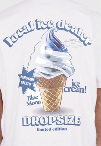 Dropsize Shirt 'Ice Cream' in White