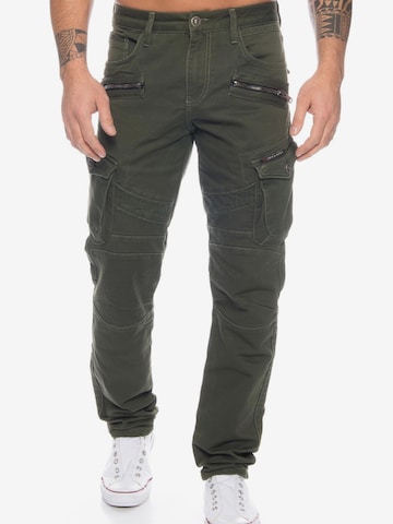 CIPO & BAXX Jeans 'BJ424' in Green: front
