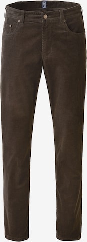 Pantalon chino 'M5 Six 2-6599' MEYER en marron : devant