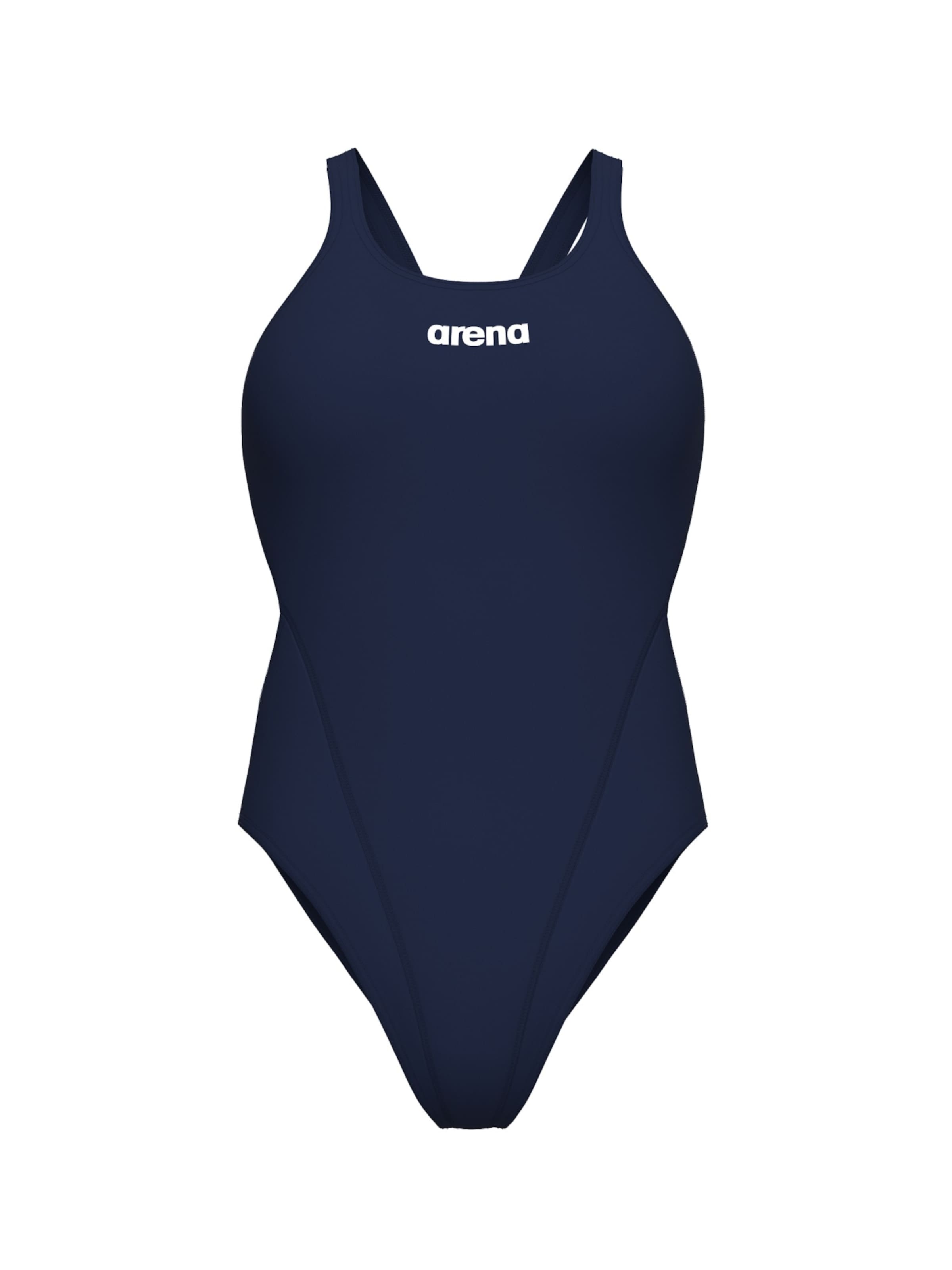 ARENA Bustier Fürdőruhák 'SWIM TECH SOLID' - kék: elől