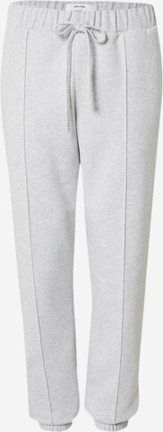 Effilé Pantalon 'Miran' DAN FOX APPAREL en gris : devant