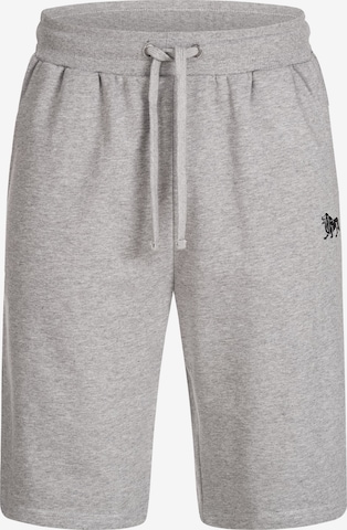 LONSDALE Regular Sportshorts 'Balnabruich' in Grau: Vorderseite