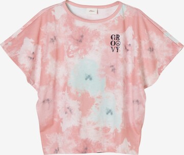 T-Shirt s.Oliver en rose : devant