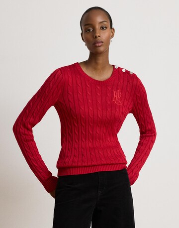 Lauren Ralph Lauren Свитер в Красный: спереди