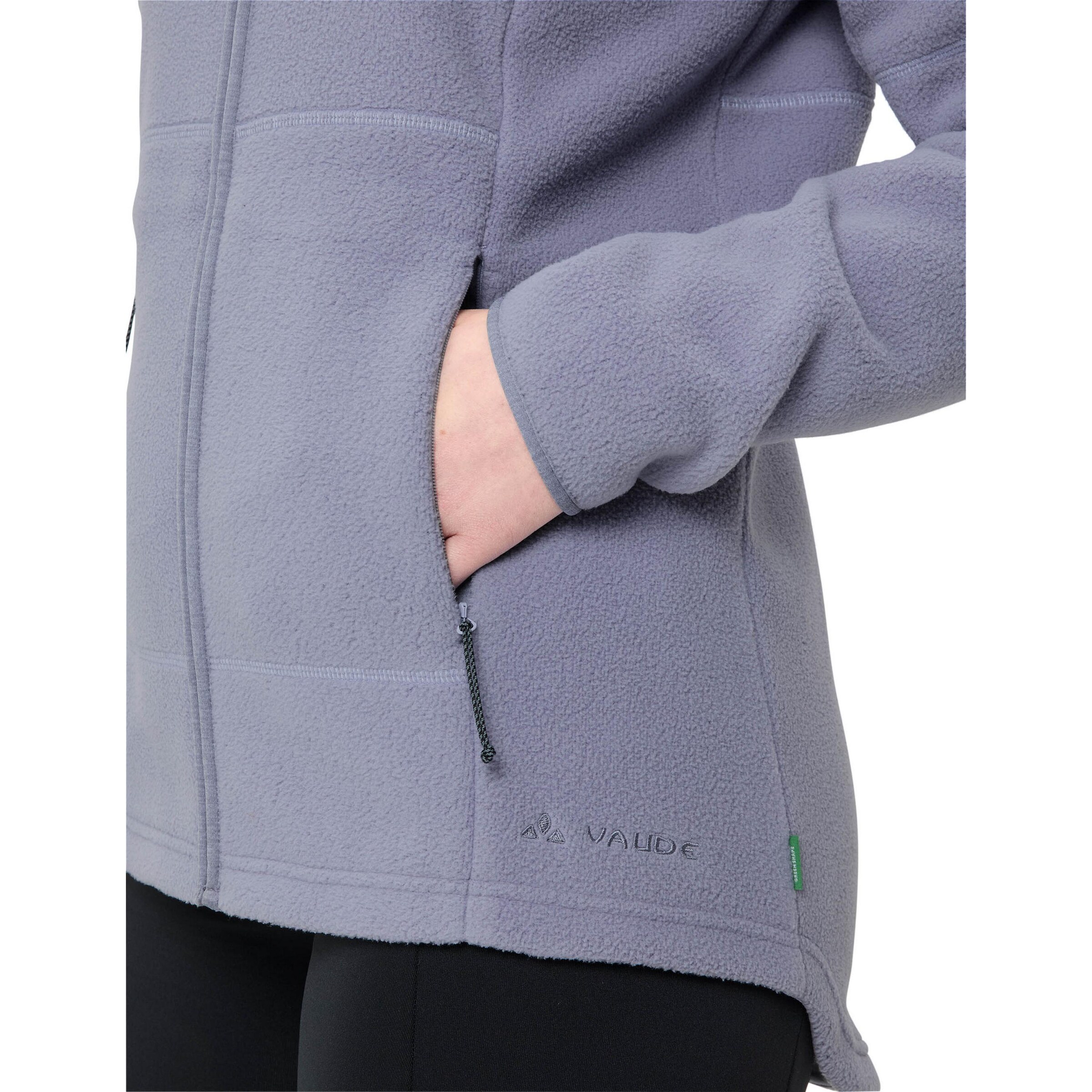 VAUDE Functionele fleece jas 'Neyland II' in Lila