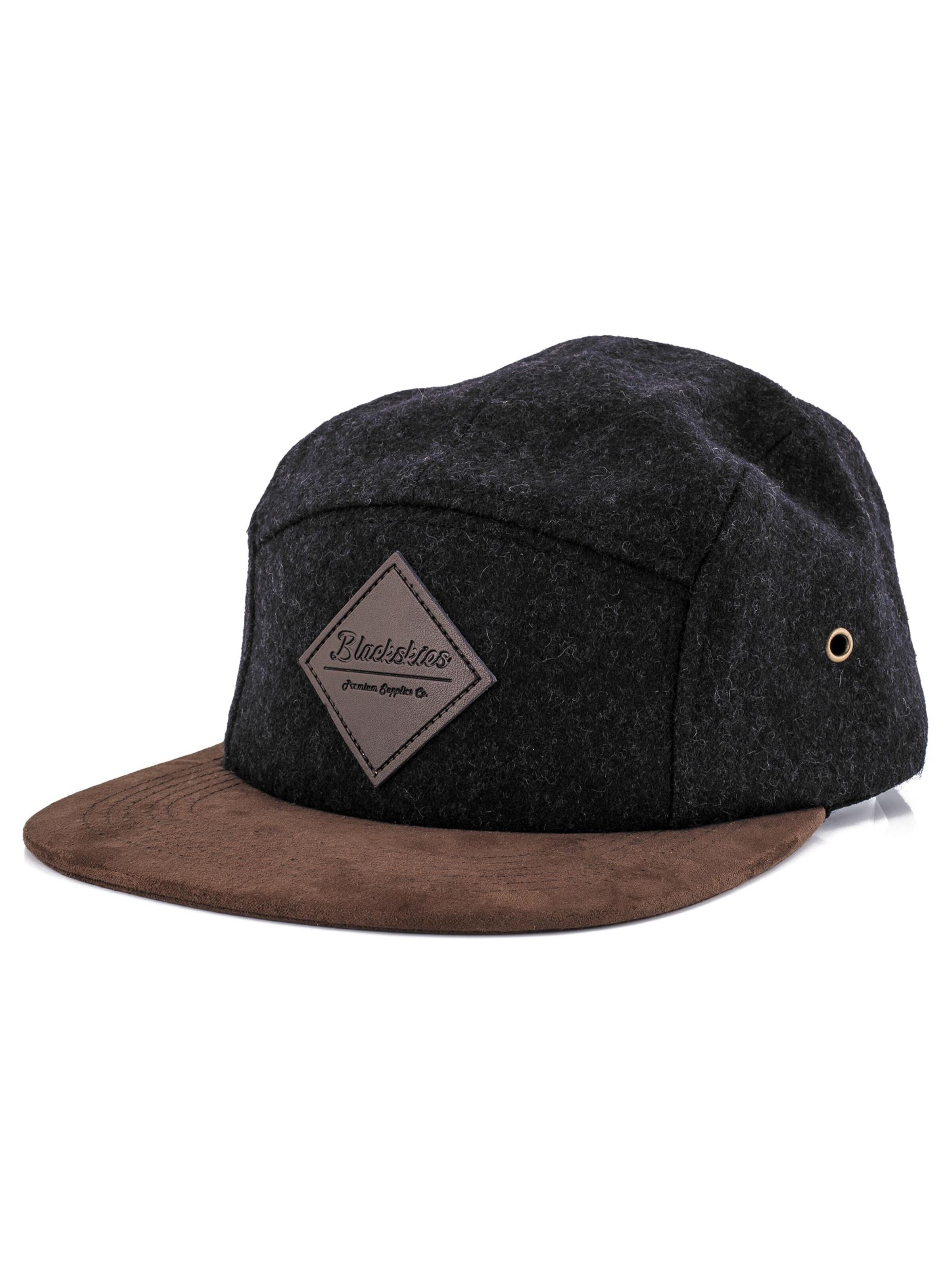 Blackskies Cap 'Fenrir' in Black: front