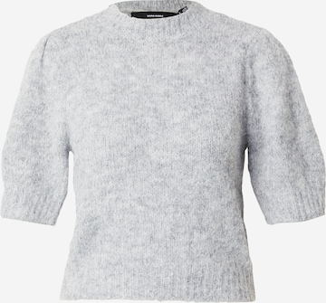 VERO MODAPulover - siva boja: prednji dio