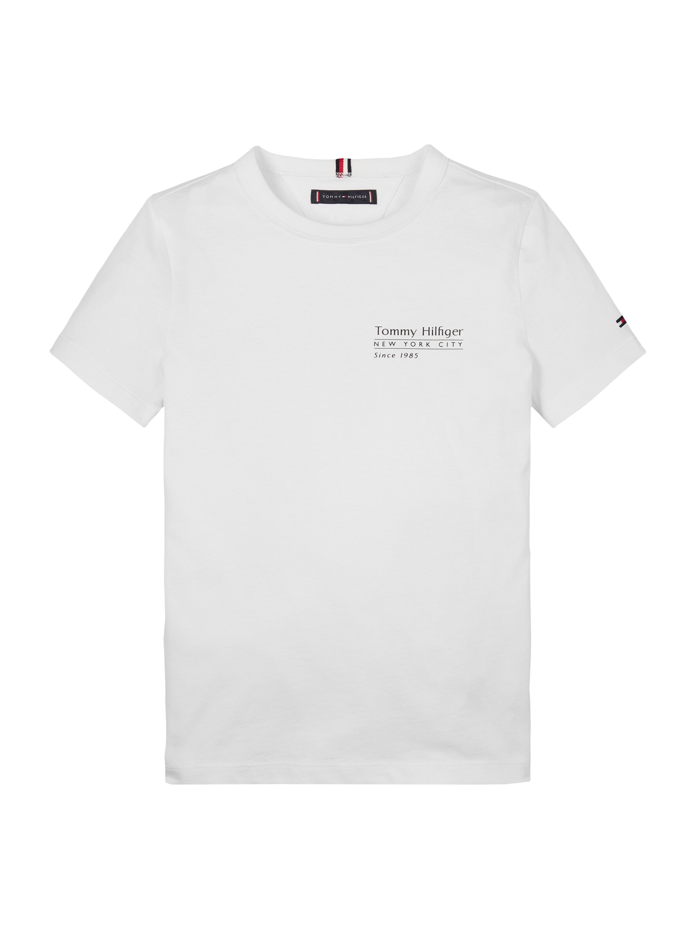 TOMMY HILFIGER Μπλουζάκι σε λευκό: μπροστά