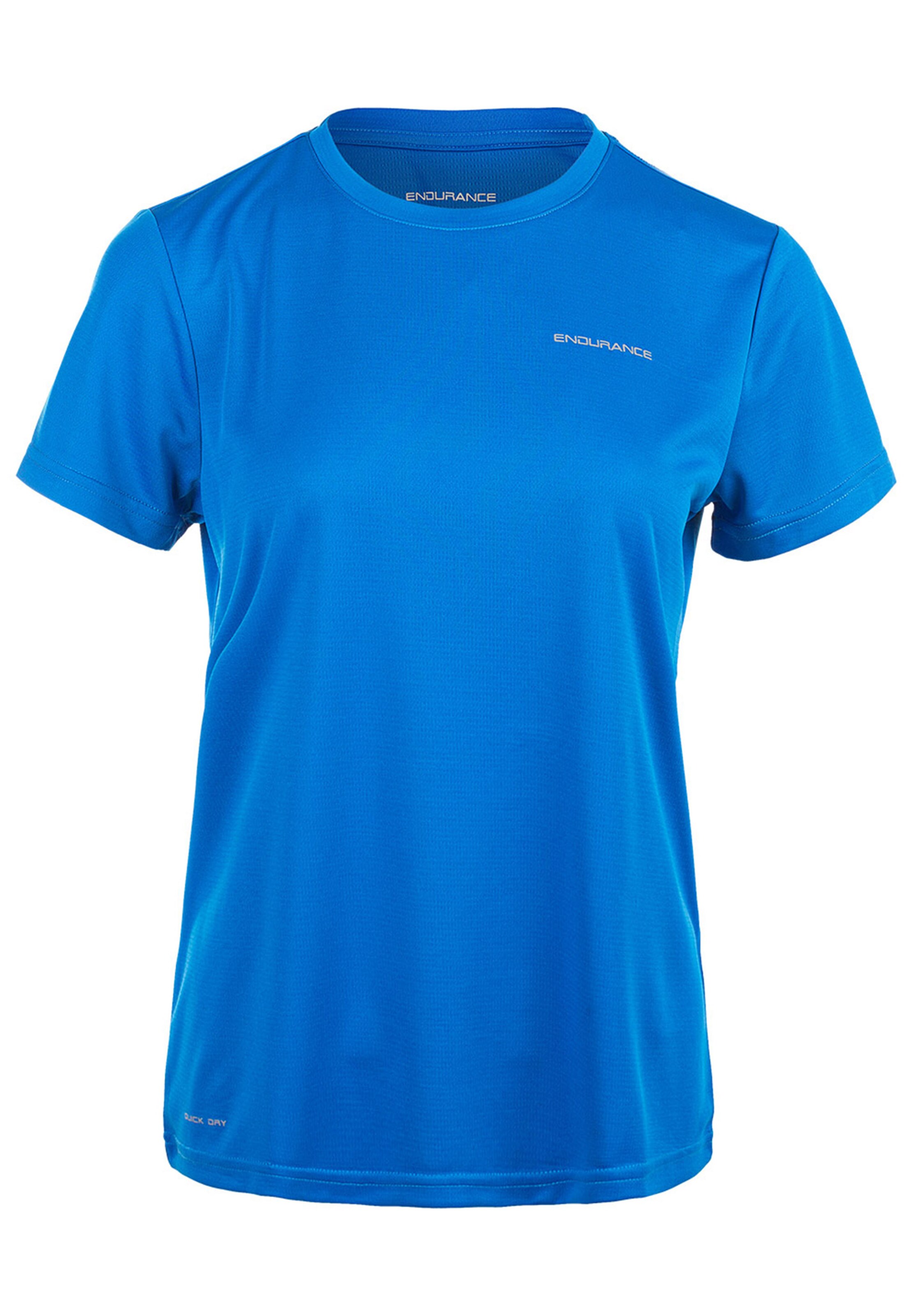 ENDURANCE Functioneel shirt 'Vista' in Blauw: voorkant