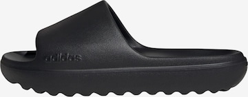 ADIDAS SPORTSWEARNatikače 'Adilette Lumia' - crna boja: prednji dio