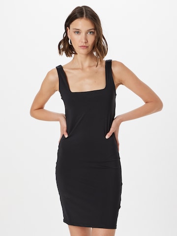 Cotton On Summer Dress in Black: front