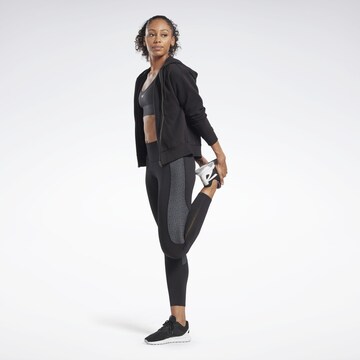 Reebok Skinny Παντελόνι φόρμας 'Safari' σε μαύρο