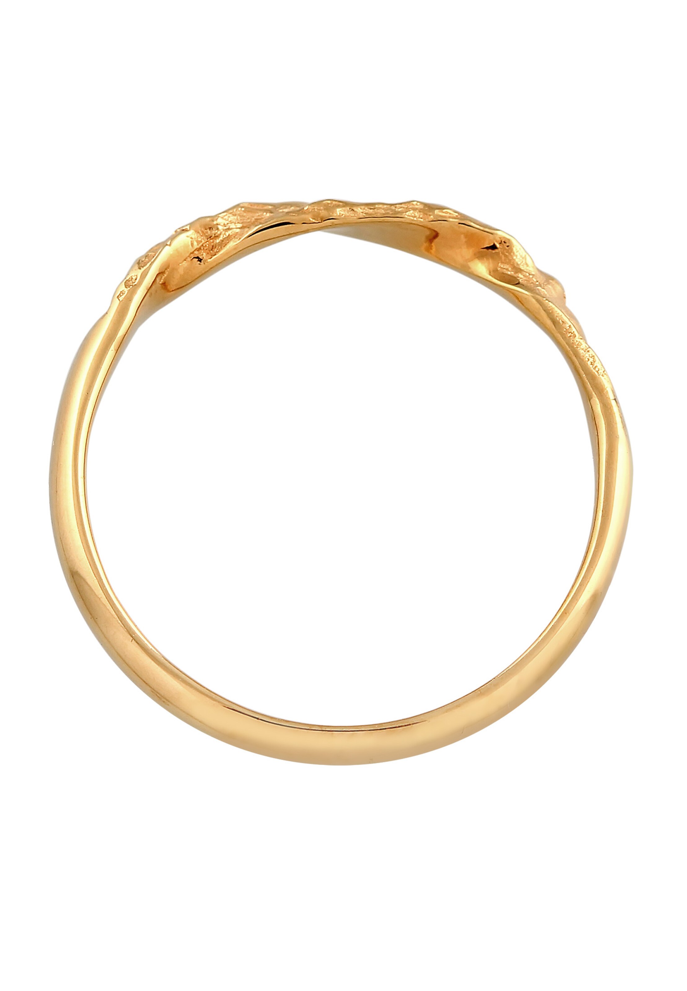 Haze&Glory Ring 'Live in the Moment' in Gold